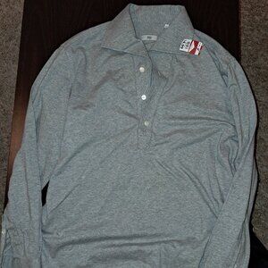 100 Hands Long Sleeve Polo Shirt
